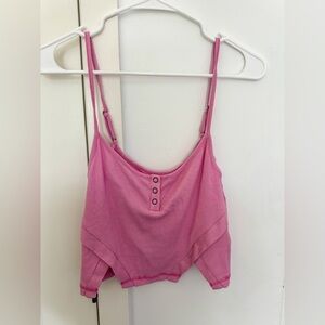 Urban Outfitters Pink Strappy Tank Top